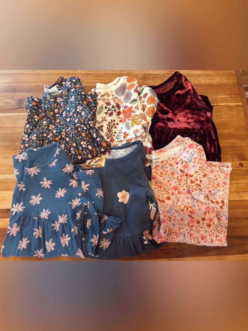 Toddler long all t shirt dress bundle